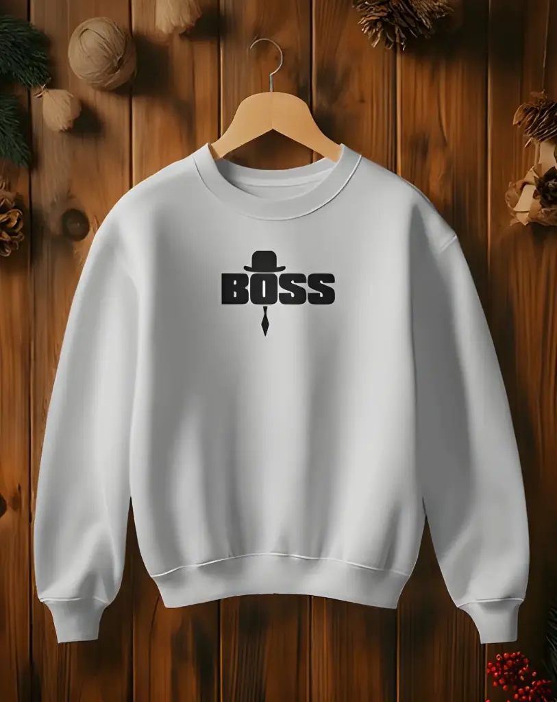 men's boss graphic printed sweatshirt 3 colors