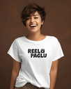 unisex reel paglu typography tshirt 4 colors