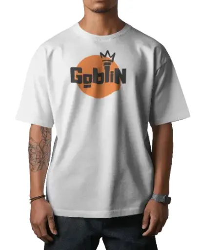 Men's Goblin Tshirt 2 Colors White and Black