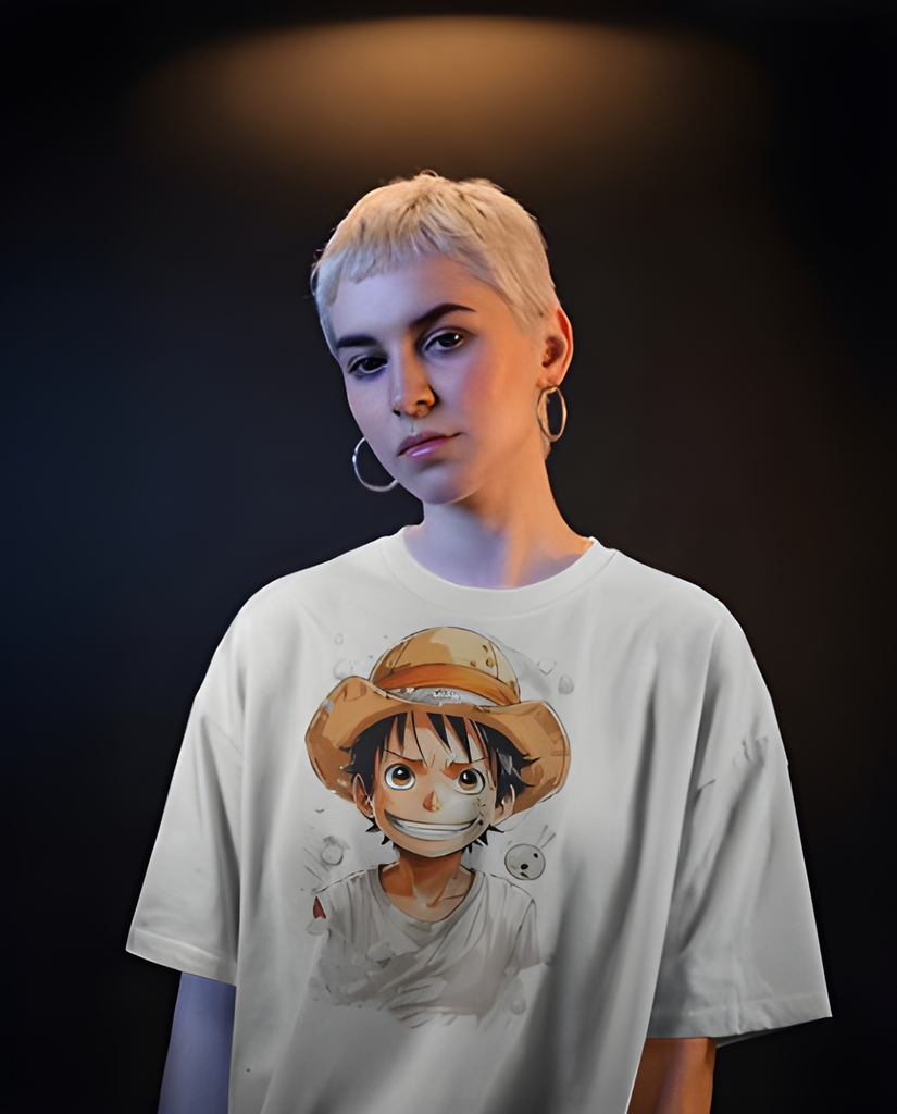 unisex oversized onepiece graphic printed tshirt 2 colors