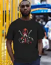 unisex deadpool graphic printed tshirt 2 colors