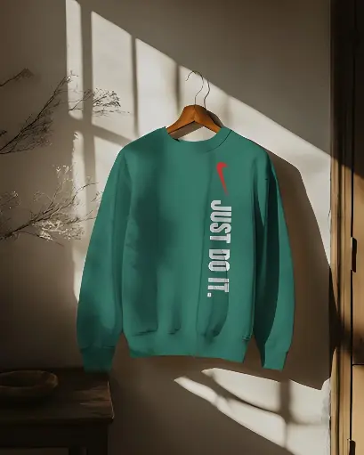 men's NIKE graphic printed sweatshirt 2 colors