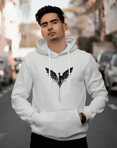 unisex free man graphic printed hoodie